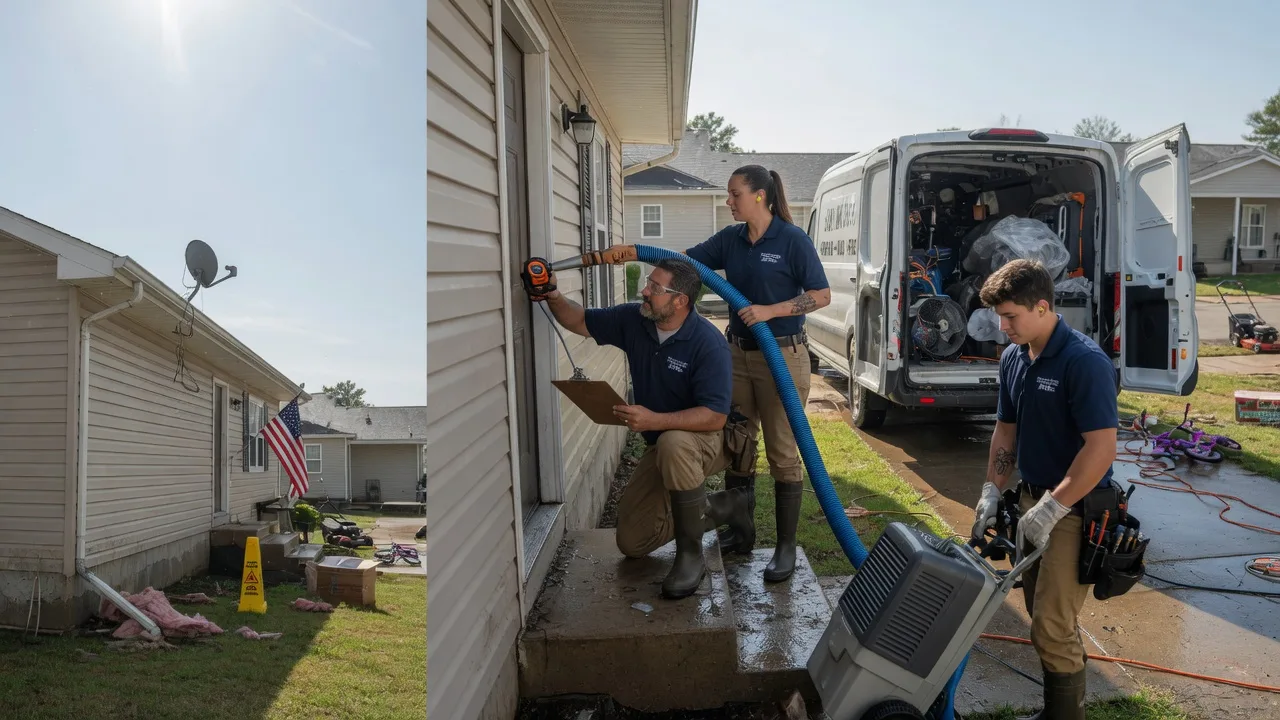 Ceiling Water Damage Restoration in Fort Sill, OK near me